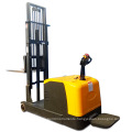 1t electric stacker truck balance forklift mini pallet stacker for sale